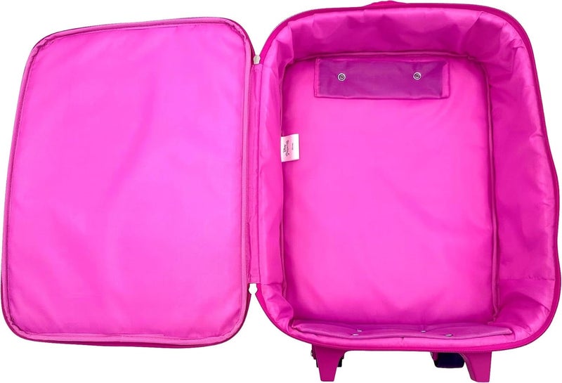 Fast Forward Kid's License 16" Soft Side Wheeled Pilot Case- Rolling Luggage (Wish) - Image 5